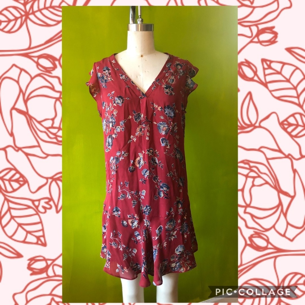 Joie Almarie B Tandori Print Silk Blend Dress